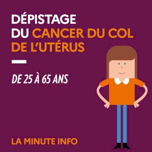 Spot sur le dépistage du cancer du col de l'utérus on Seprem Productions 