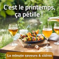 Spot ''C'est le printemps, ça pétille !'' on Seprem Productions 